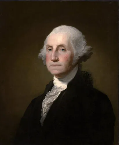 1st President of the United States George Washington