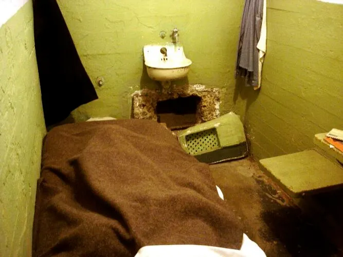 Alcatraz cell vent Image