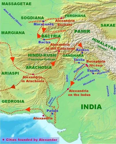Alexander Conquests In India