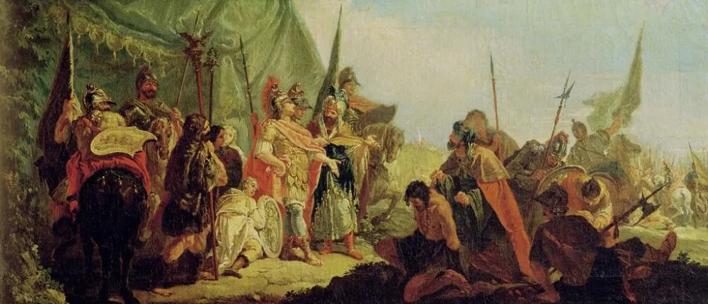 Alexander the Great and Porus