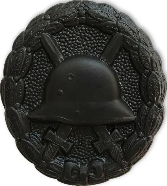 Black Wound Badge Image