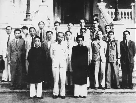 Cabinet of Vietnam Government 1945 - image