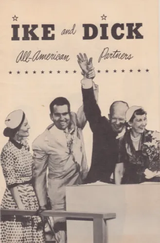 Campaign brochure for the Eisenhower/Nixon 1952 campaign - image