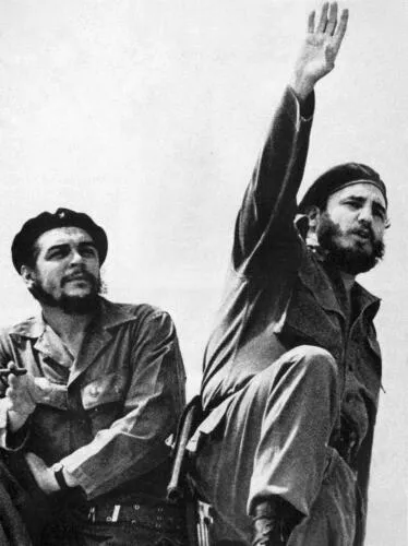 Che Guevara with Fidel Castro Image