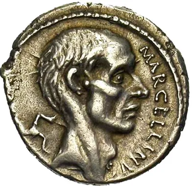 Denarius Publius Cornelius Lentulus Marcellinus