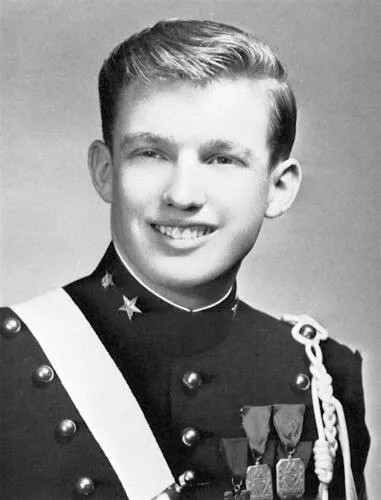 Donald John Trump, 1964 yearbook photo