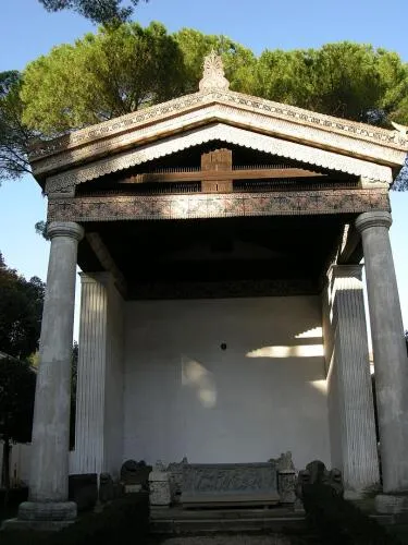 Etruscan temple