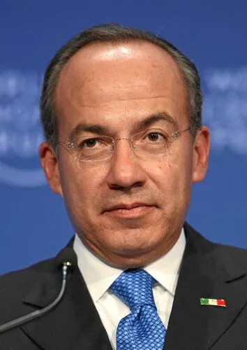 Felipe Calderón President of Mexico from 1 December 2006 to 30 November 2012
