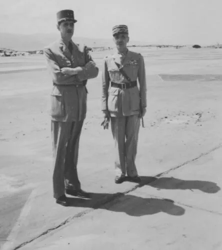 Generals de Gaulle and Catroux
