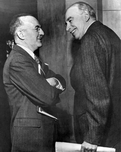 Harry Dexter White and John Maynard Keynes