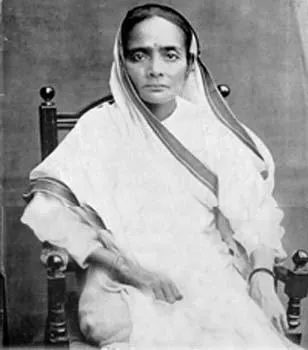 Kasturba, wife of Gandhi Image