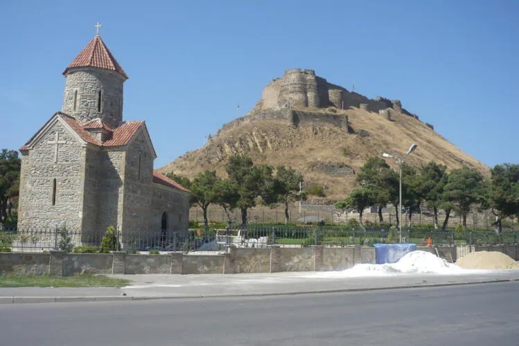 Kostel a Citadela Gori, Georgia Image