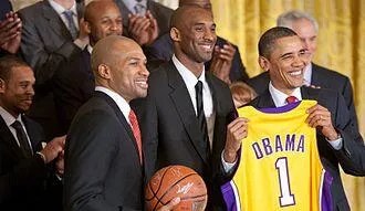 Lakers White House 2009 Image
