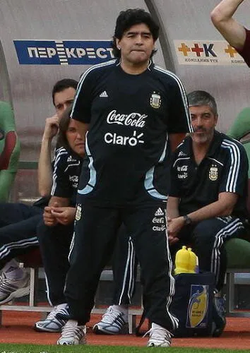 Maradona as coach