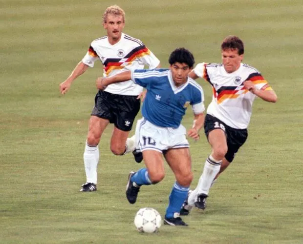 Maradona in 1990 World Cup Final