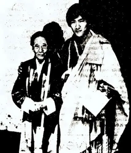 Mayeum Choying Wongmo Dorji and grandson