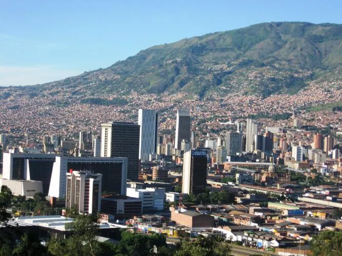 Panoramica Centro De Medellin Image