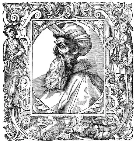 Portrait of Qaitbay, Mamluk Sultan of Egypt