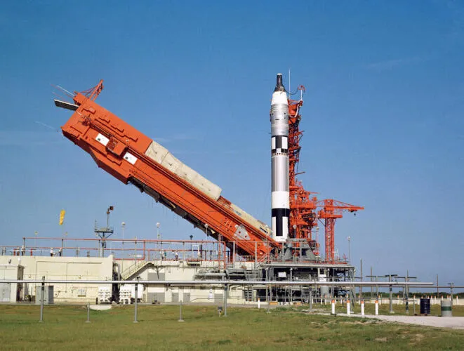 preparation for the launch of the Gemini 5 spacecraft - image