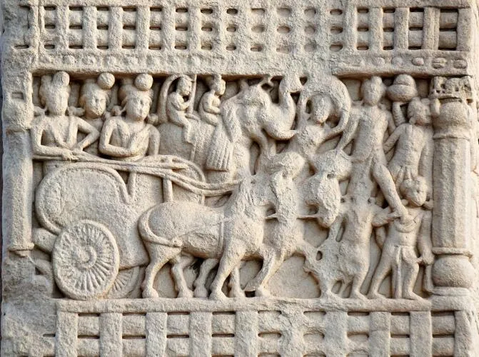 Procession of King Ashoka