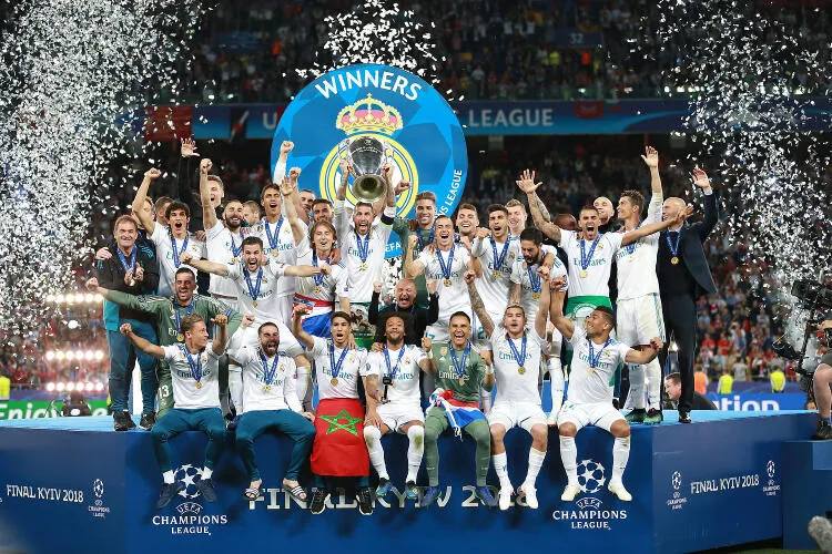 Real Madrid C.F. the Winner Of The Champions League