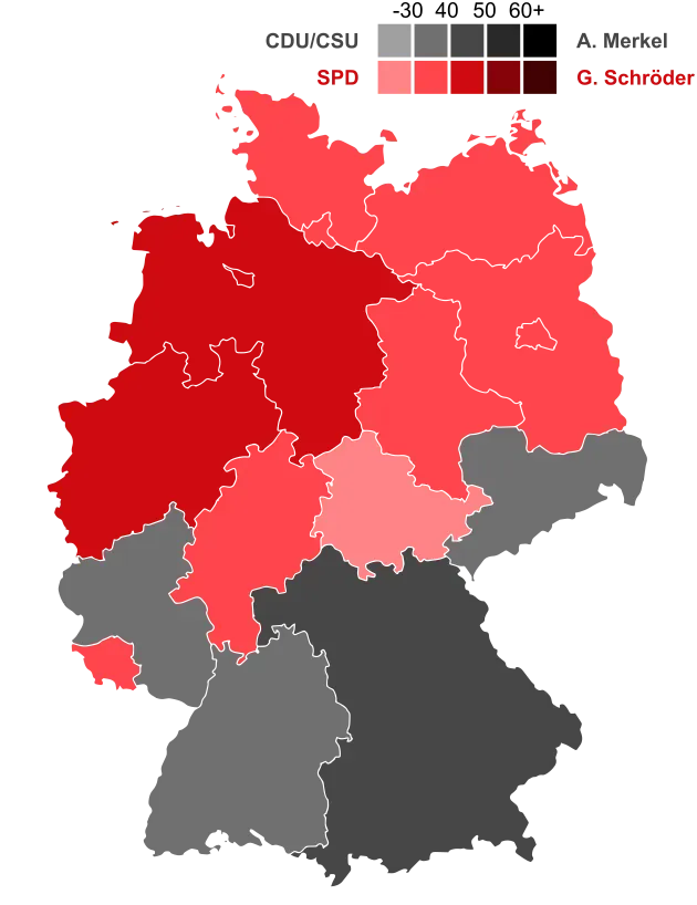 Results of the 2005 German federal election Image