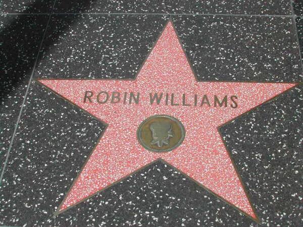 Robin Williams Walk of Fame Image