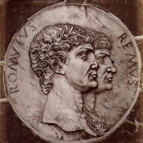 Romulus and his twin brother Remus