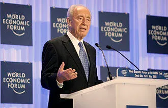 Shimon Peres - World Economic Forum on the Middle East 2009 Image