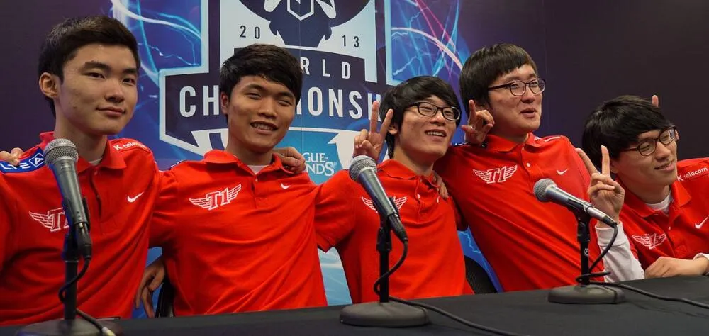 SK Telecom T1 at LoL World Championship 2013 Image
