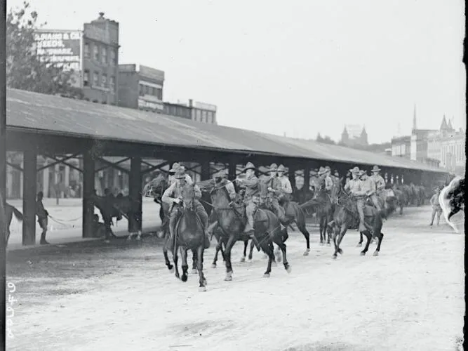 Soldiers of the 3rd U.S. Cavalry sent to quell riots in Washington, D.C. on July 23, 1919 - Red Summer