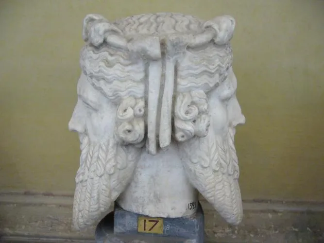 Statue representing Janus Bifrons