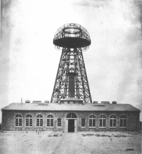 Tesla's Wardenclyffe plant on Long Island in 1904
