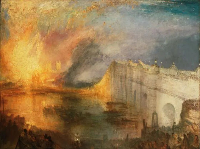 The Burning of the Houses of Lords and Commons