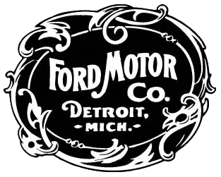 The first logo of the Ford Motor Company - image