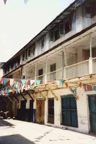 The house in Zanzibar where Mercury lived in his early years