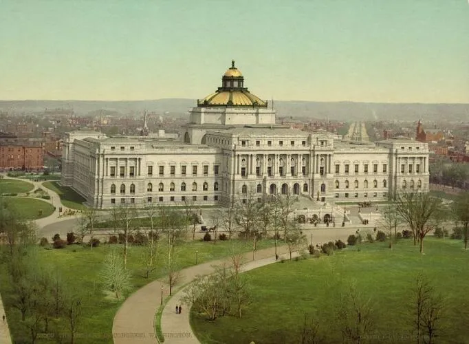 The Library of Congress in 1902
