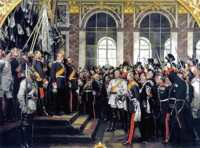 The proclamation of the German Empire
