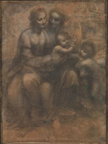 The Virgin and Child with St Anne and St John the Baptist