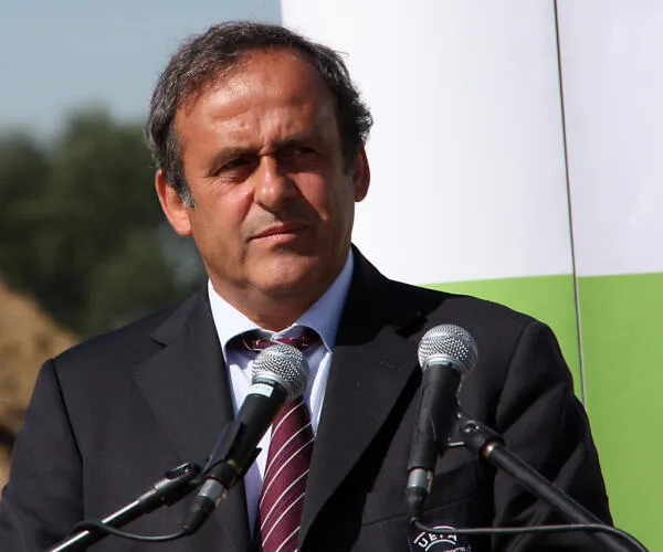 UEFA president Michel Platini Image