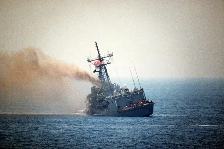U.S. Navy ship Stark Image