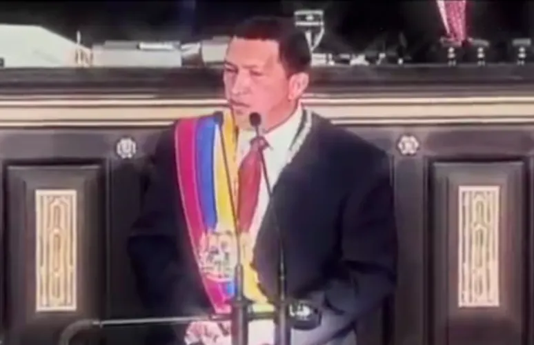 Venezuelan President Hugo Chávez Image