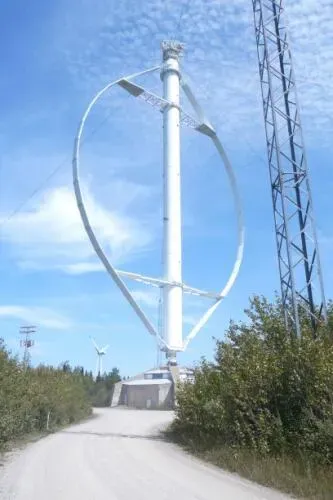 vertical-axis wind turbine