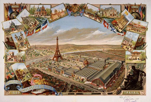 View of the 1889 World's Fair