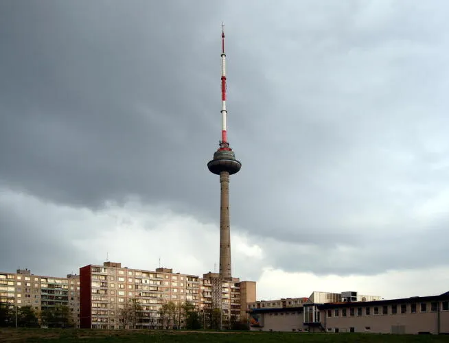 Vilnius TV tower, Vilnius, Lithuania Image