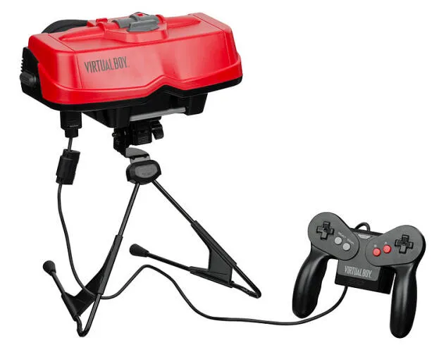 Virtual Boy with Controller Image