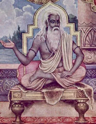 Vyasa, the sage who, according to tradition, composed the Upanishads