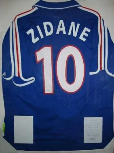 Zidane's France jersey from Euro 2000 - image