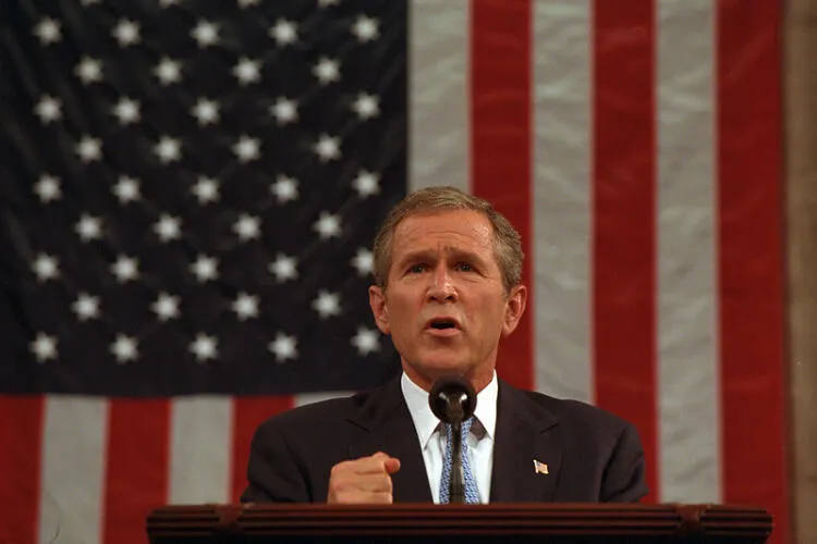 President George W. Bush Addresses Joint Session of Congress, 09/20/2001