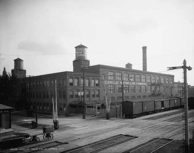 The Cadillac main assembly plant (the previous Henry Ford Company) - image